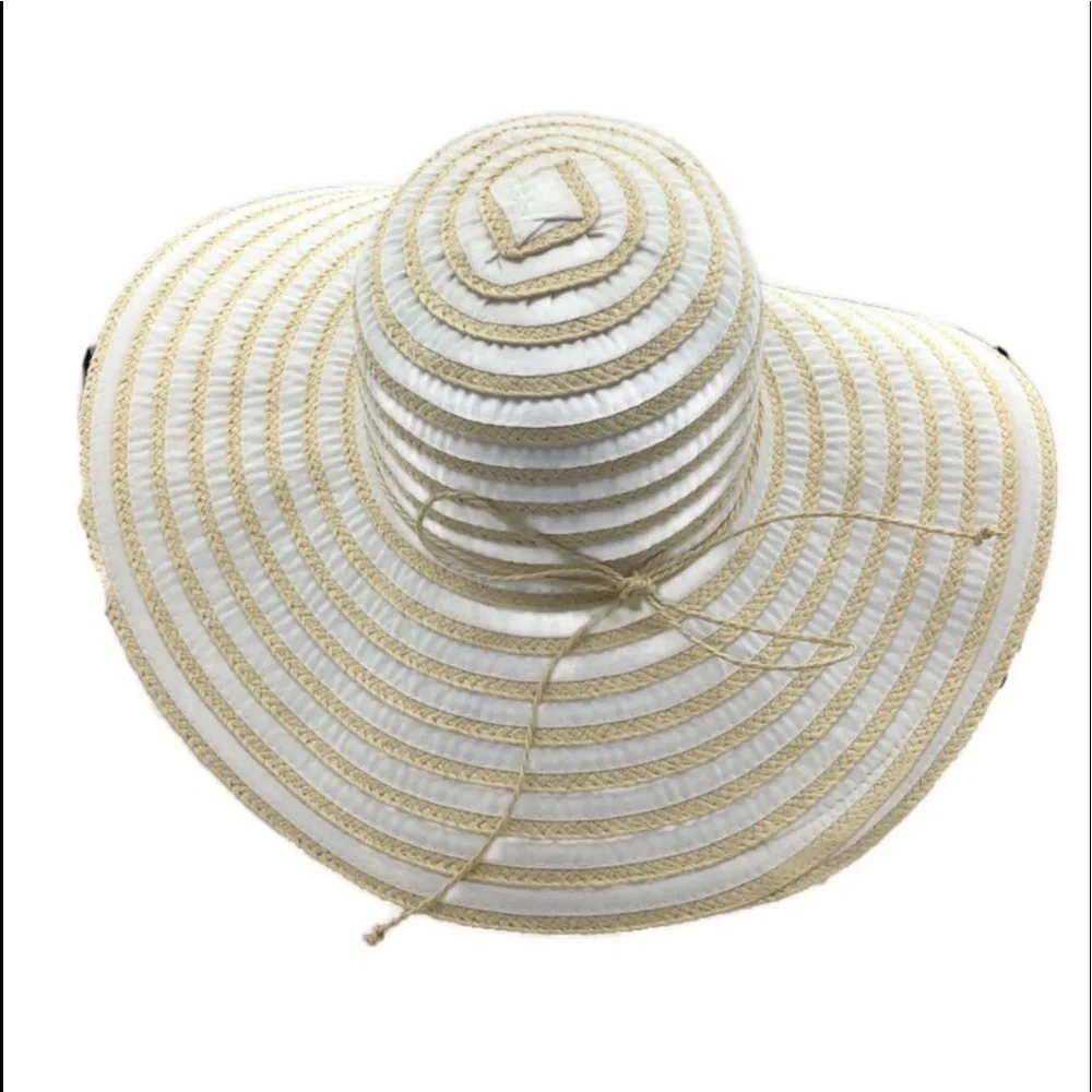 PANAMA JACK WOMENS TOYO FLOPPY CRUSH-ABLE SUN HAT